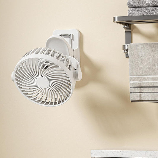 Small Clip Fan, Portable Fan with USB Charging