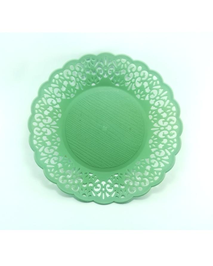 Pack of 3 - Hollow Flower Pattern Plates