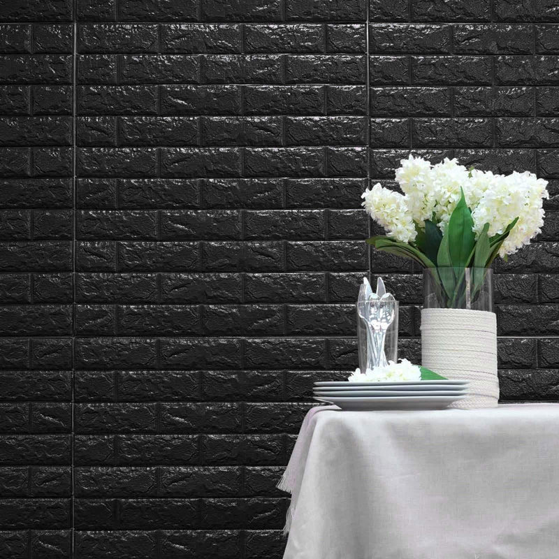 Pack of 4 - 3D Brick Wall Stickers Techmanistan