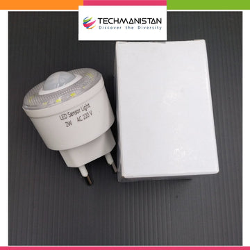 2 Watts Motion Sensor LED Bulb with Round Sockets