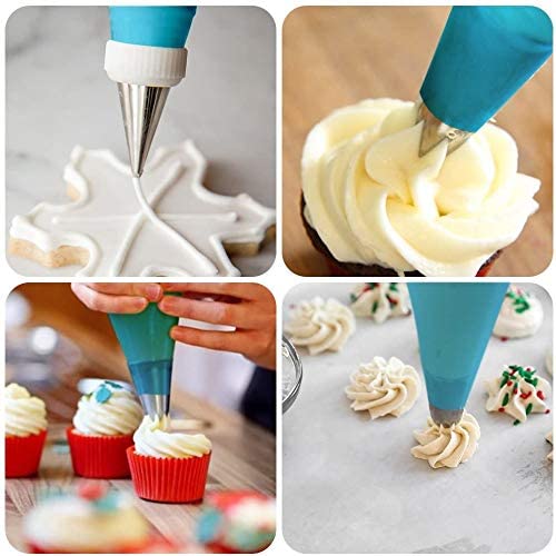 37 Piece's Cake Decorating Kit With Plastic Storage Box Techmanistan