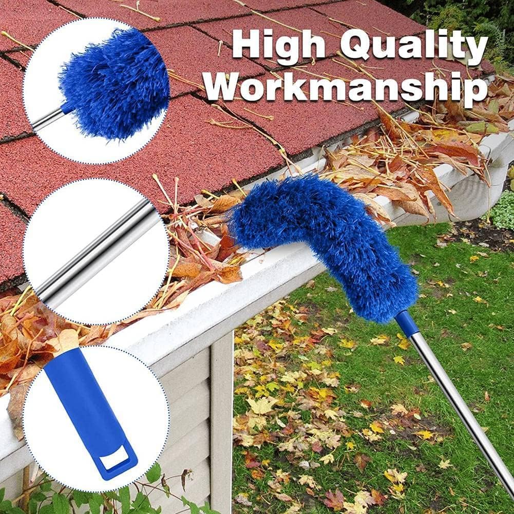 8 - Feet Extendable Fan Cleaning Brush - Techmanistan in Pakistan