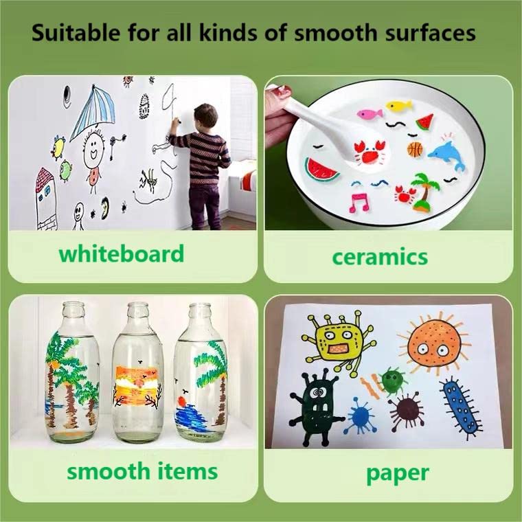 8 Pcs Magical Water Floating Pen Set - Techmanistan in Pakistan