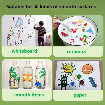 8 Pcs Magical Water Floating Pen Set - Techmanistan in Pakistan