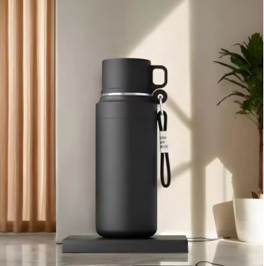800ml Vacuum Insulated Stainless Steel Sports Water Bottle - Techmanistan in Pakistan