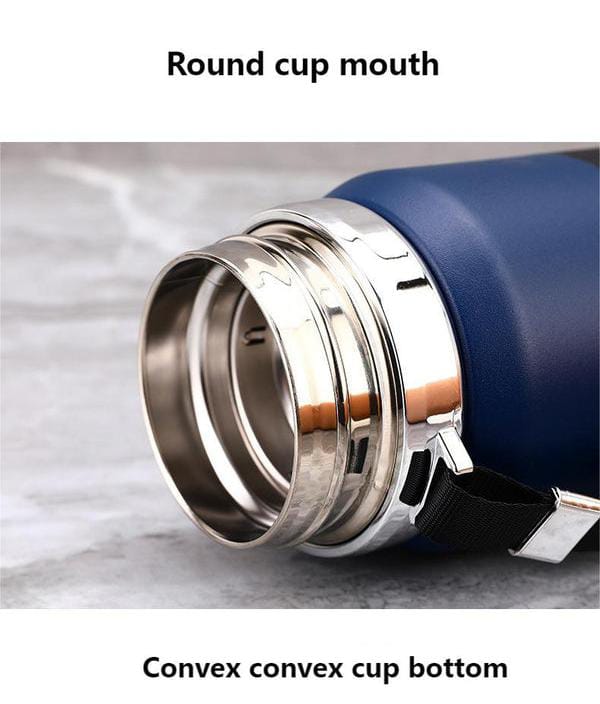 800ml Vacuum Insulated Temperature Display Water Bottle - Techmanistan in Pakistan