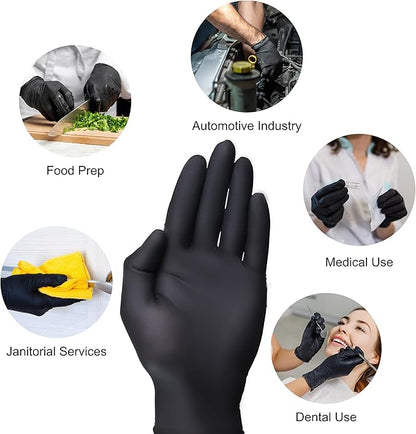 Pack of 100 - Vinyl Disposable Gloves Techmanistan
