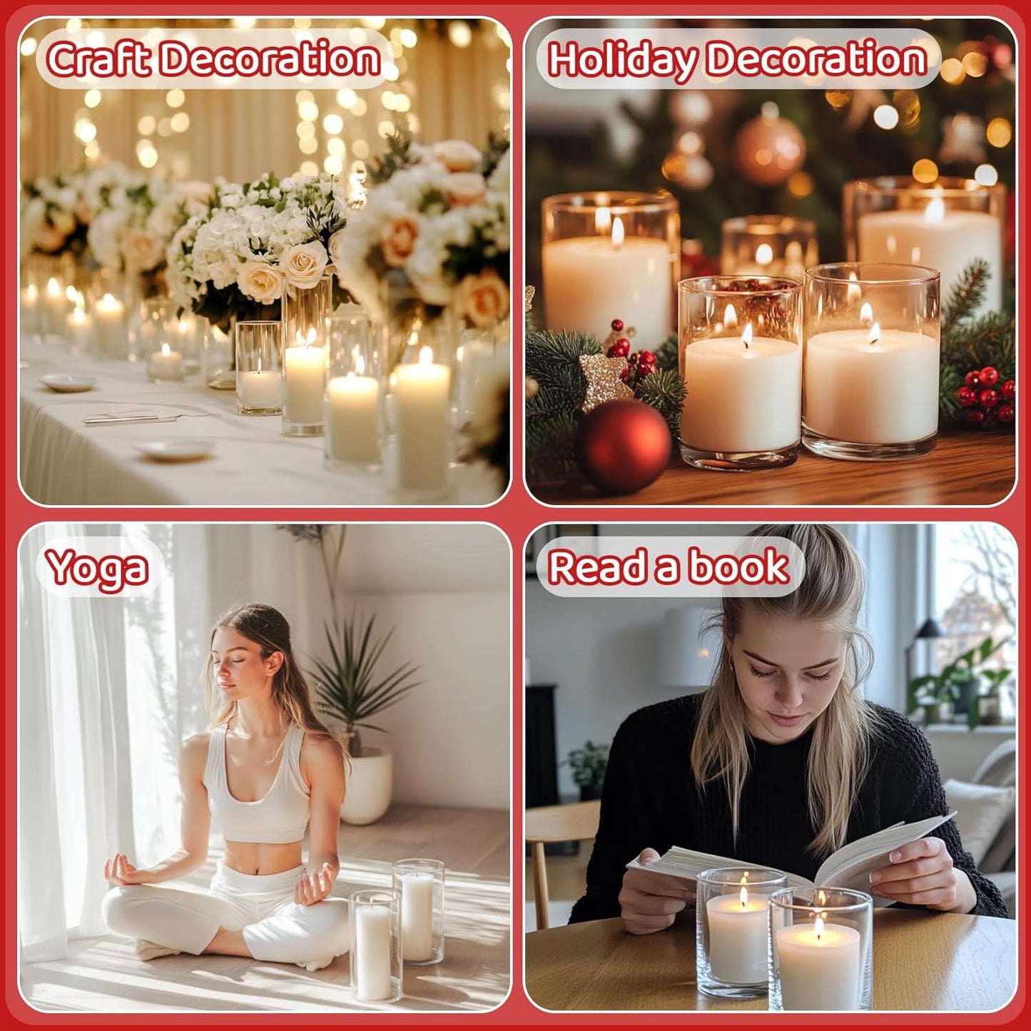 1Kg Sand Wax With Wicks