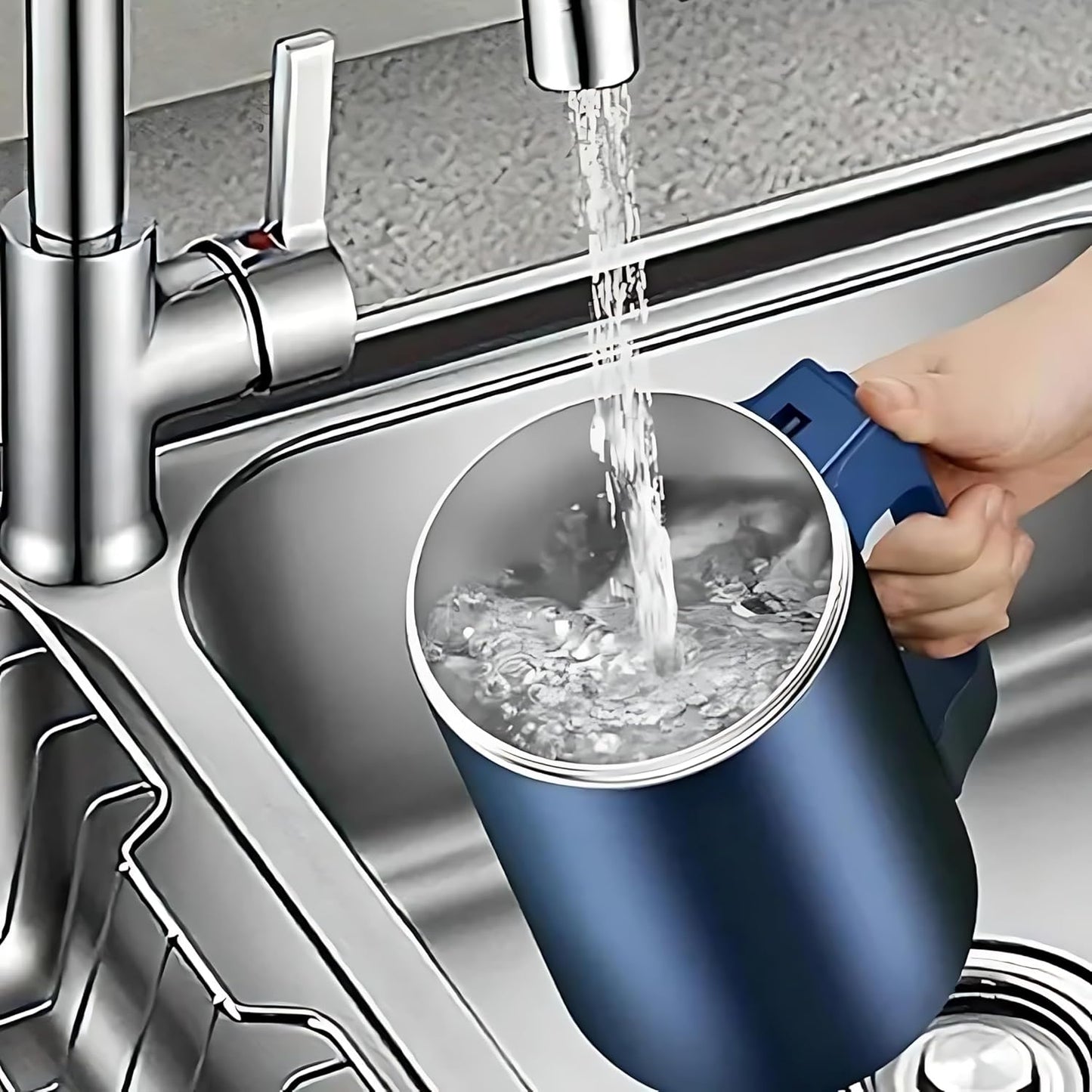 8 Blades 300W Stainless Steel Electric Coffee Grinder