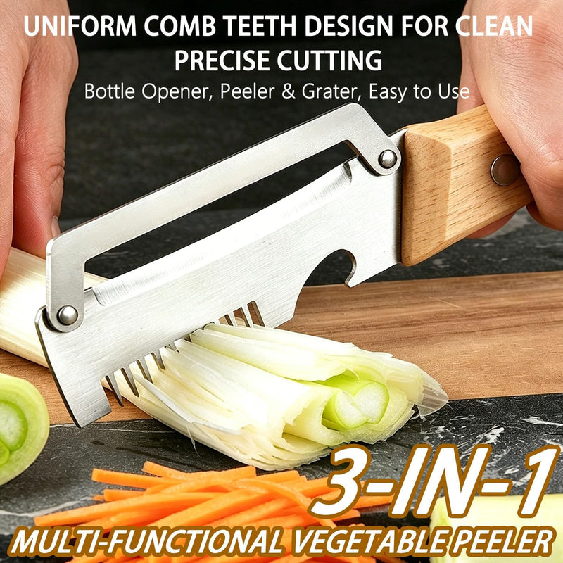 Multi-Functional Vegetable Peeler with Bottle Opener | Potato Peeler