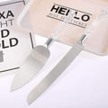 Wedding & Birthday Cake Knife and Server Set - Cake Cutter and Server Set My Store