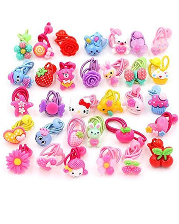 Pack of 24 - Assorted Hair Clips for Girls - Techmanistan