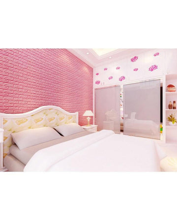 Pack of 4 - 3D Brick Wall Stickers Techmanistan
