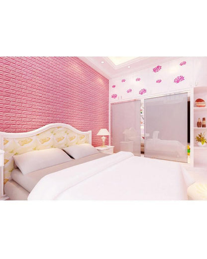 Pack of 4 - 3D Brick Wall Stickers Techmanistan