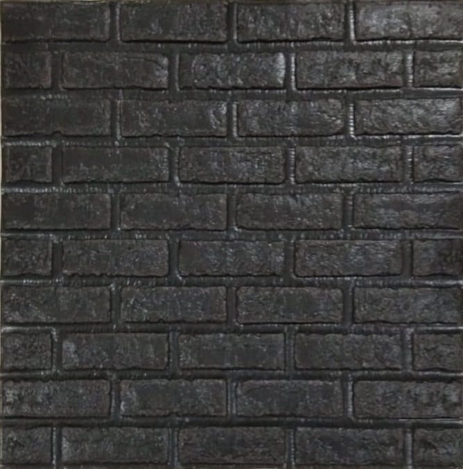 Brick sticker black