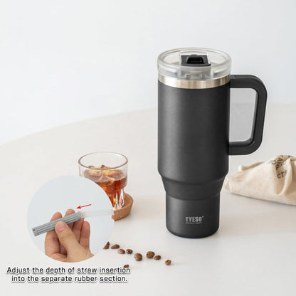 900ml Tumbler Cup with Handle - Techmanistan in Pakistan