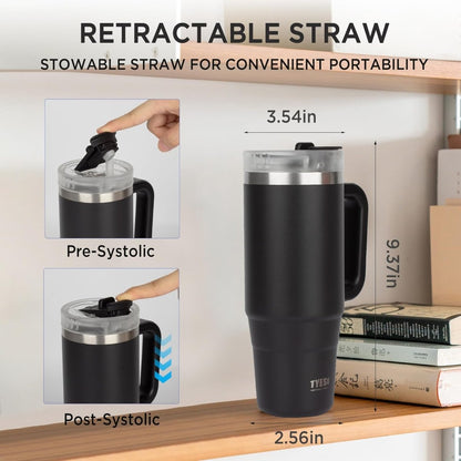 900ml Tumbler Cup with Handle - Techmanistan in Pakistan