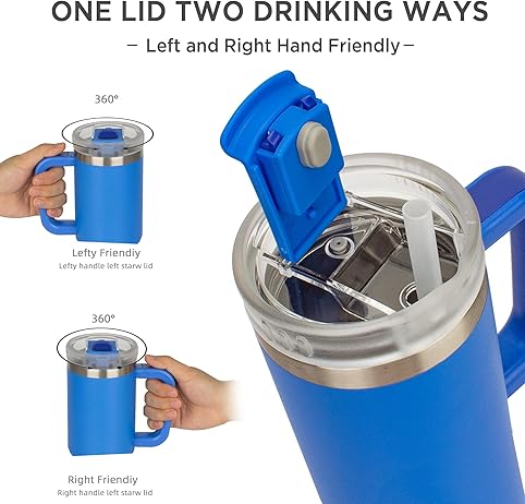 900ml Tumbler Cup with Handle - Techmanistan in Pakistan