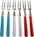 Pack of 6 Mini Fruit Forks Techmanistan