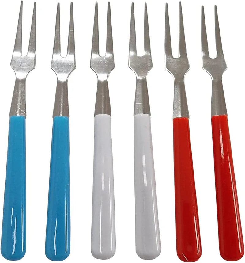 Pack of 6 Mini Fruit Forks Techmanistan