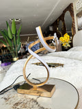 LED Spiral Table Lamp, Multi Mode Table Lamp