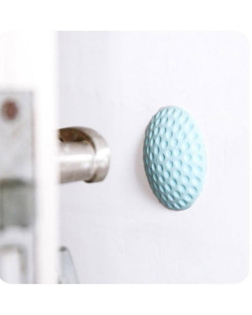 Pack of 2 - Self Adhesive Rubber Door Buffer Wall Protectors--Techmanistan-My Store