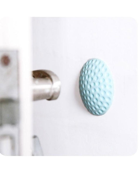 Pack of 2 - Self Adhesive Rubber Door Buffer Wall Protectors--Techmanistan-My Store