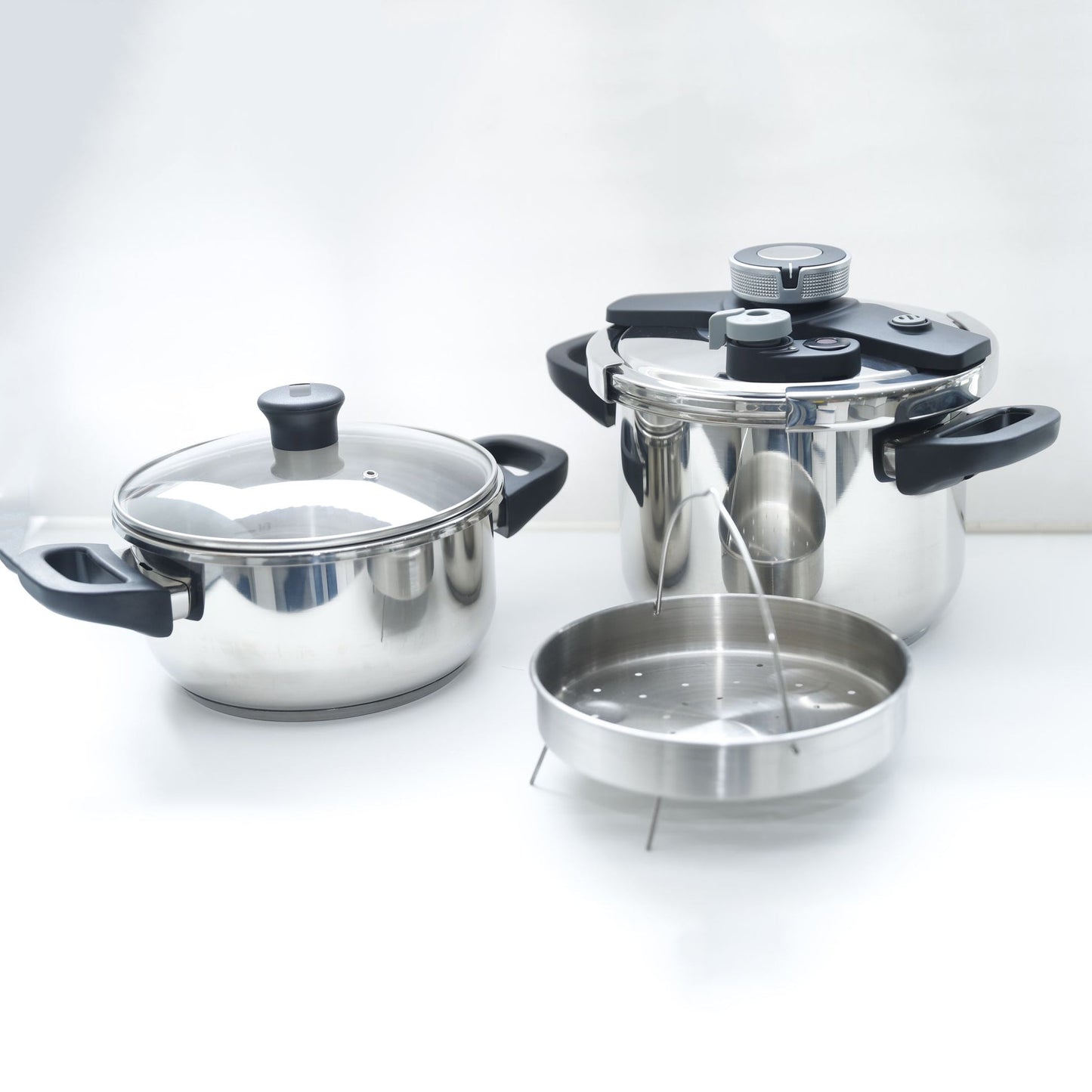 Stainless Steel Pressure Cooker Combo Techmanistan