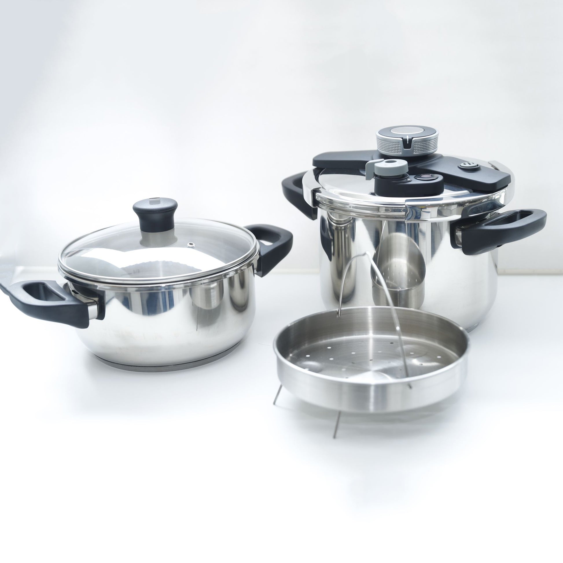 Stainless Steel Pressure Cooker Combo Techmanistan
