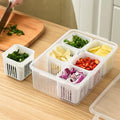 Modern Fridge Storage Boxes, Kitchen Organizer Techmanistan