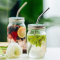 Stainless Steel Reusable Drinking Straws with Cleaning Brush My Store