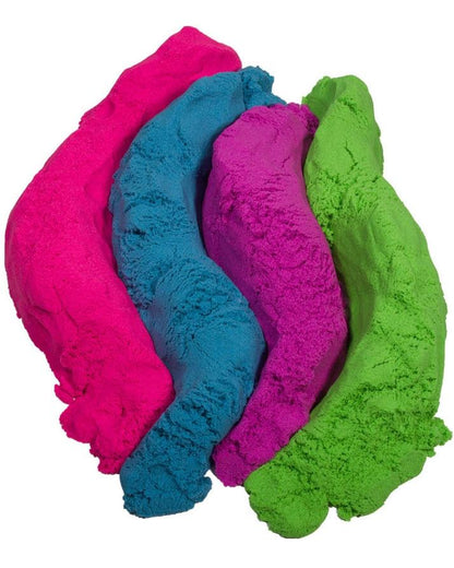 Pack of 4 - Assorted Color Kinetic Sand with FREE Molds My Store
