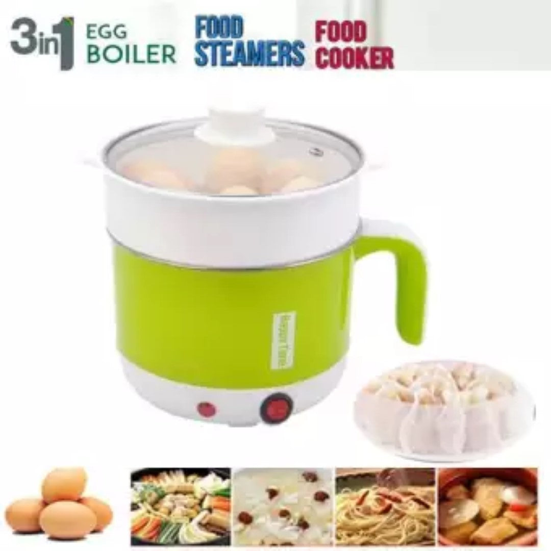 Multifunctional Electric Heating Cooking Steamer Pot Techmanistan