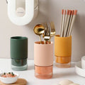 Self Draining Ceramic Chopsticks Cutlery Holder Techmanistan