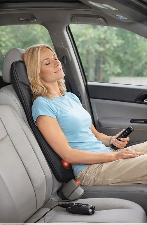 Mini Back Pain Massager With Heat & Controller