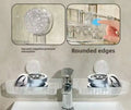 Wall Mounted Bathroom Shelf Sink Rack Soap Holder