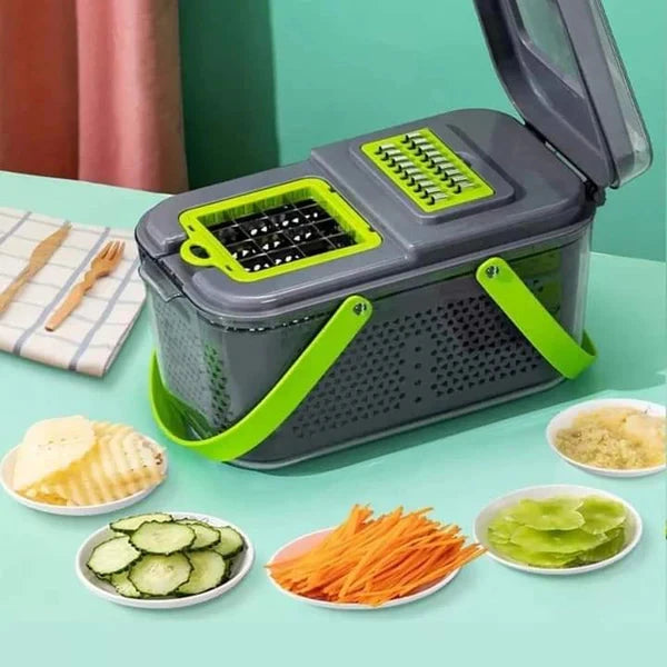 22in1 Nicer Dicer, Multifunction Vegetable Cutter Techmanistan