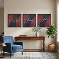 Set of 3 – Sabr, Shukar, Tawakal صبر، شکر، توکل Frame Set Without Glass