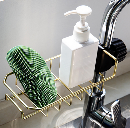 Sink Faucet Sponge Holder Sink Caddy Organizer My Store