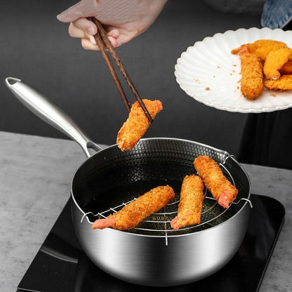 Honeycomb Print Laser Coated Nonstick Steel Soup Pot With Lid