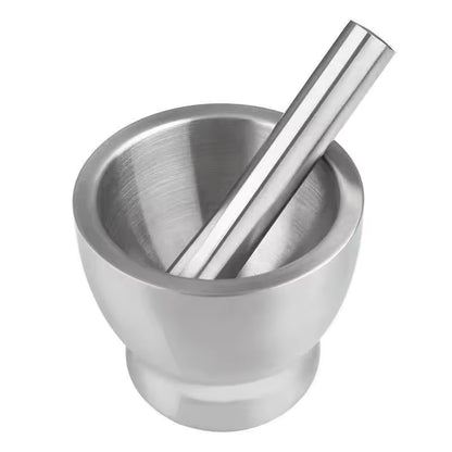Stainless Steel Herb Spice Grinder Mortar and Pestle Set My Store