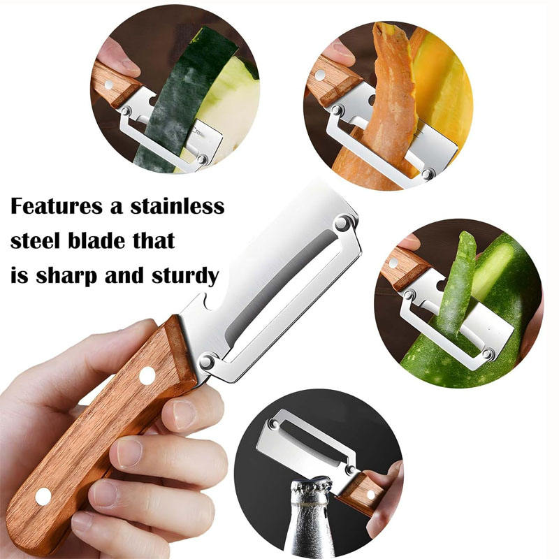 Multi-Functional Vegetable Peeler with Bottle Opener | Potato Peeler