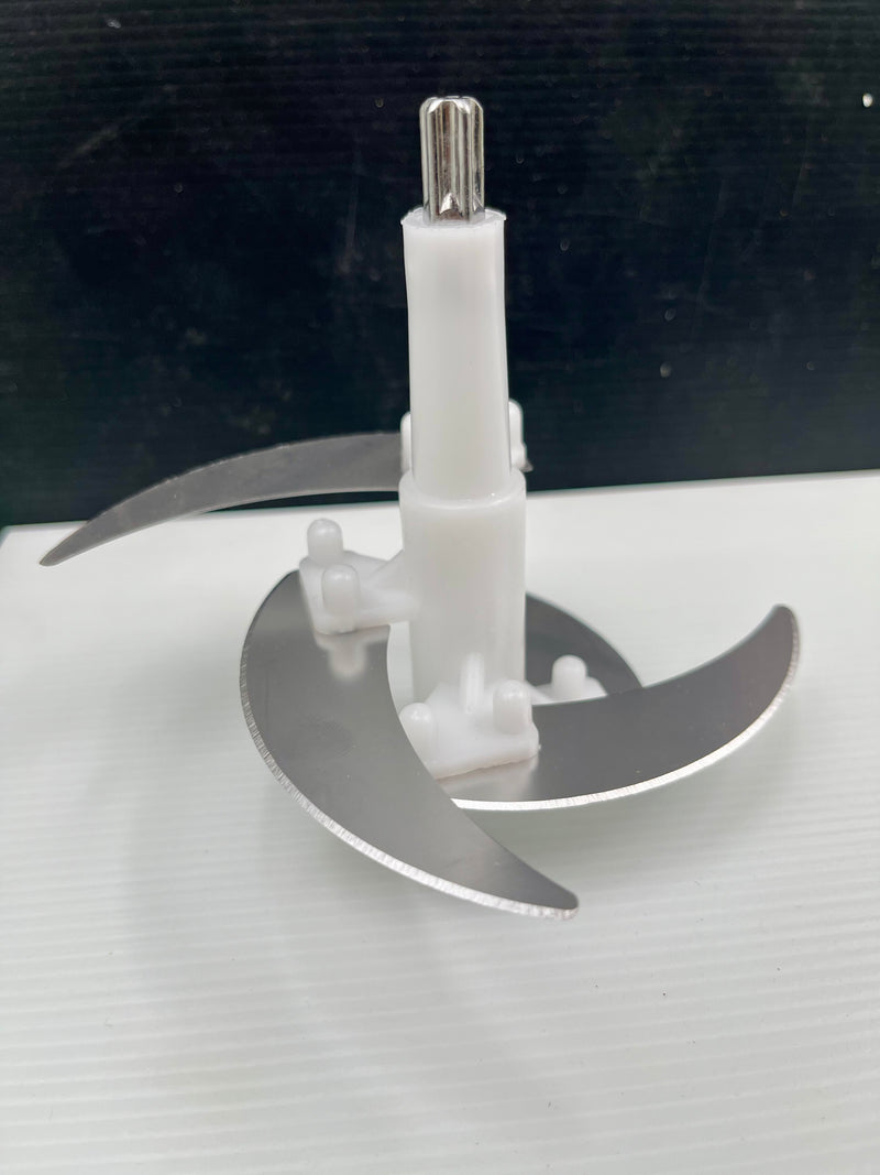Multifunctional Hand Press Chopper Steel Bowl with 4 Blades - 2L - Techmanistan in Pakistan
