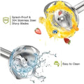 4-in-1 Hand Blender Set Blend, Chop, & Whisk
