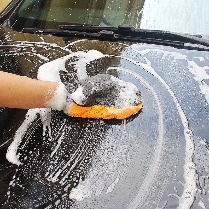 Double-Sided Microfiber Car Wash Mitts – Coral Fleece Cleaning Gloves (Wet & Dry)