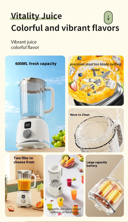 Rechargeable Electric Juicer Jug, Blender