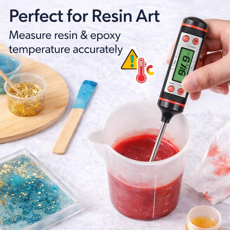 Digital Heat Absorbent Cooking Probe Thermometer -50°C to +300°C