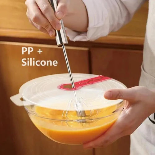 Multi-Purpose Microwave Splatter Screen and Mixing Bowl Splash Guard