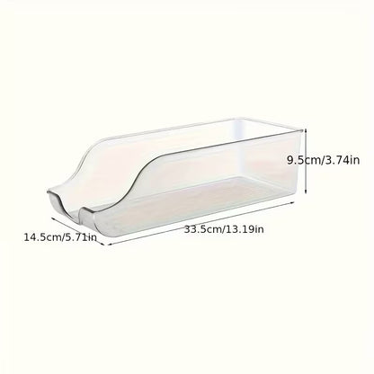 Soda Can Organizer for Refrigerator | Fridge & Pantry Can Holder – Holds 9 Cans