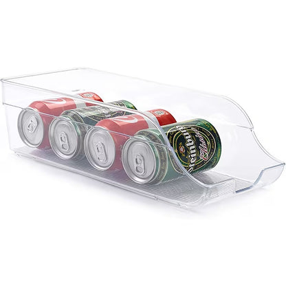 Soda Can Organizer for Refrigerator | Fridge & Pantry Can Holder – Holds 9 Cans